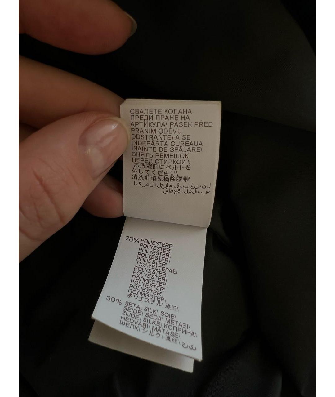 BRUNELLO CUCINELLI Черный тренч/плащ, фото 4