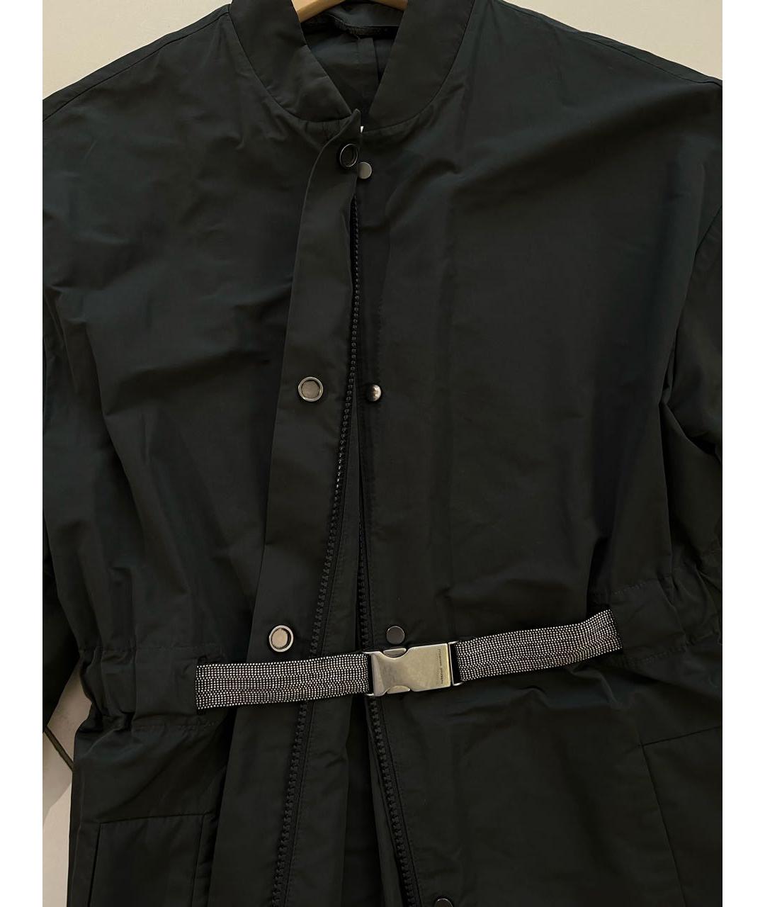 BRUNELLO CUCINELLI Черный тренч/плащ, фото 5