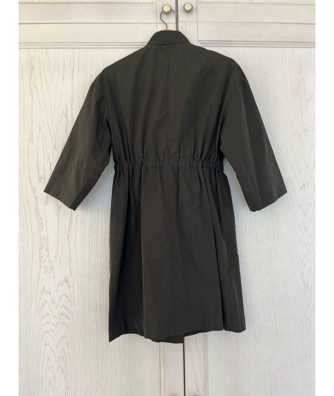 BRUNELLO CUCINELLI Черный тренч/плащ, фото 2