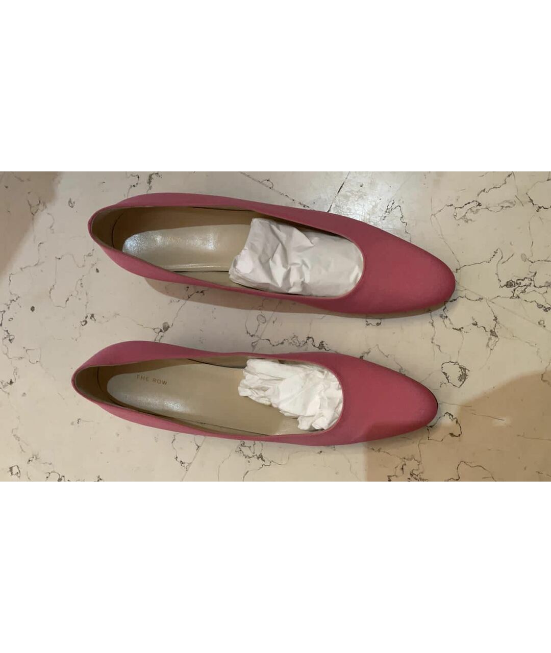 THE ROW Розовые кожаные туфли, фото 2