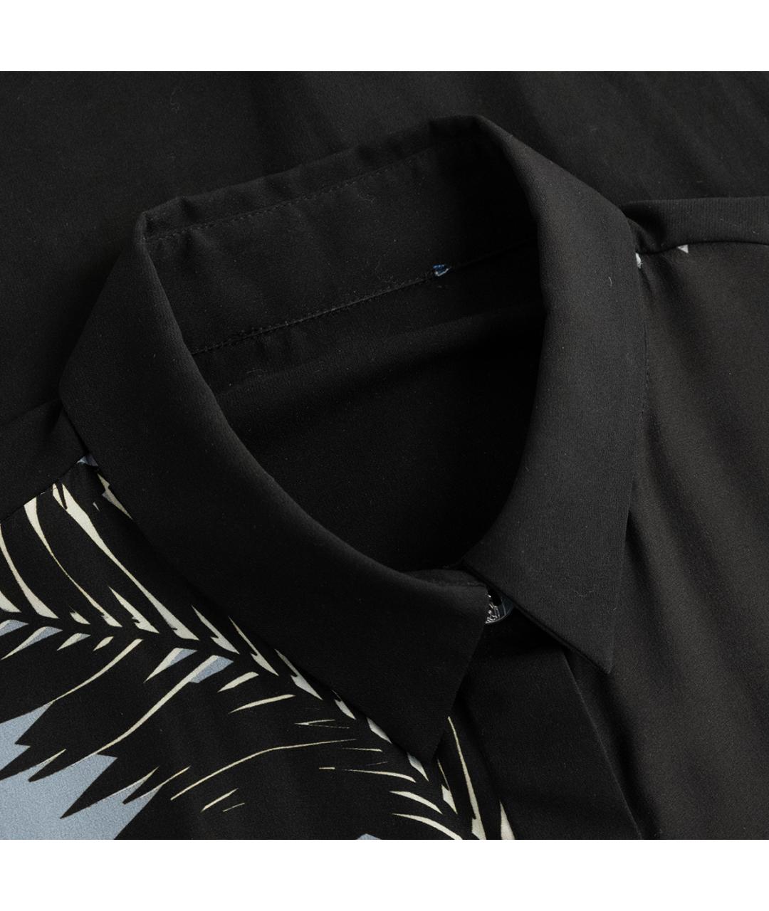 VERSACE JEANS COUTURE Черная шелковая блузы, фото 3