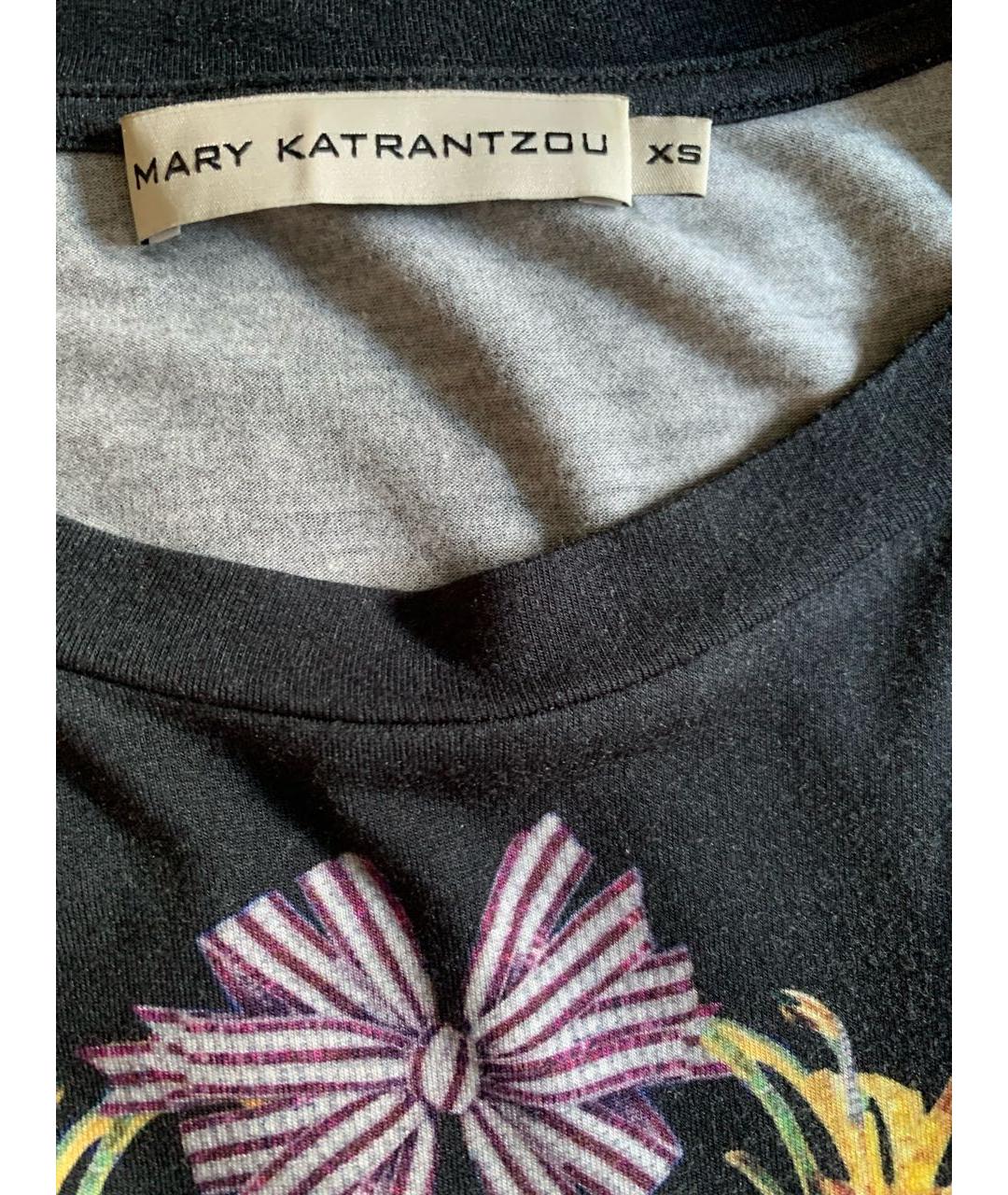 MARY KATRANTZOU Черная футболка, фото 4