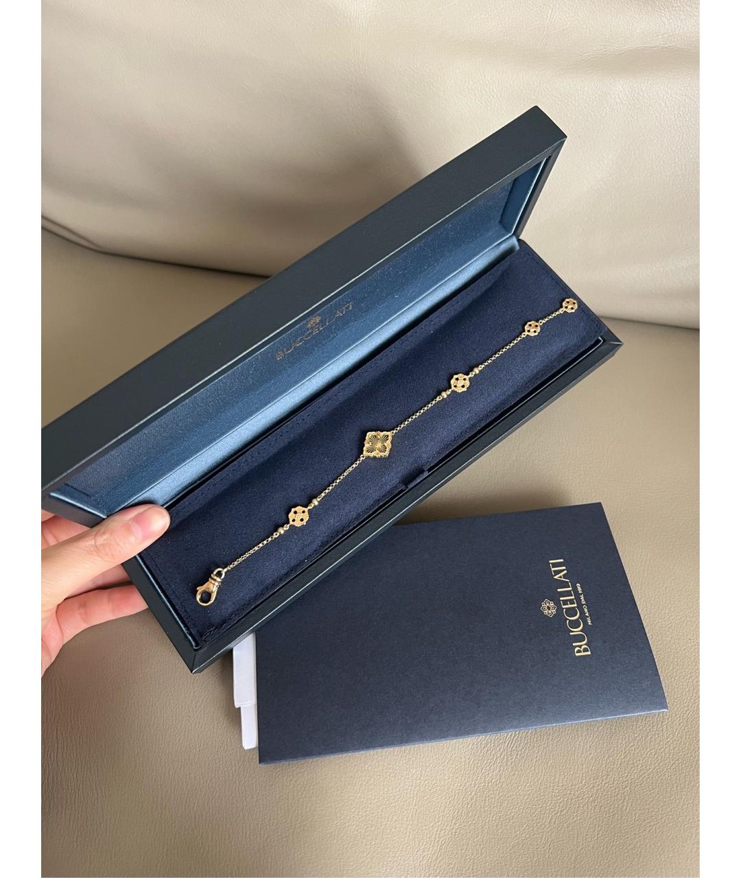 Buccellati Зеленый браслет из желтого золота, фото 5