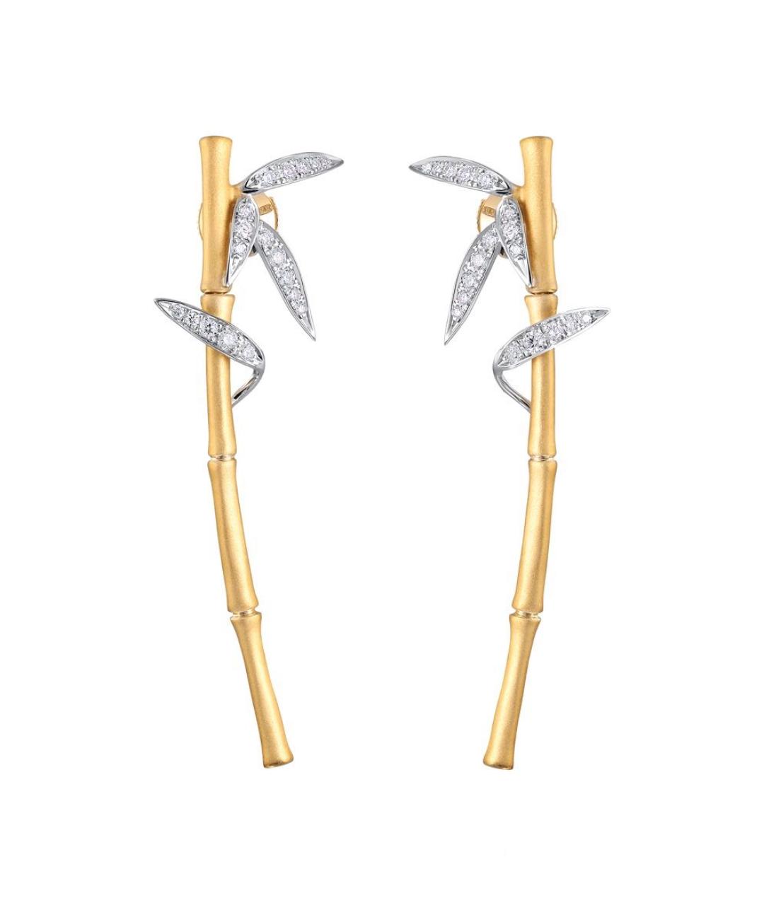 CARRERA Y CARRERA Золотые серьги из желтого золота, фото 1