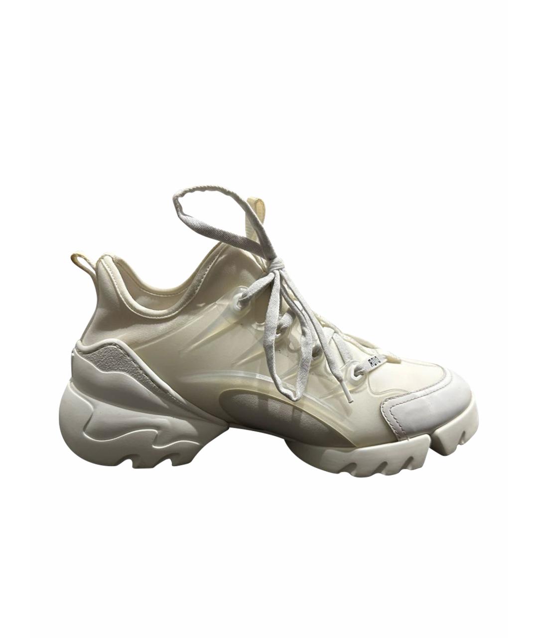 CHRISTIAN DIOR PRE-OWNED Белые неопреновые кроссовки, фото 1