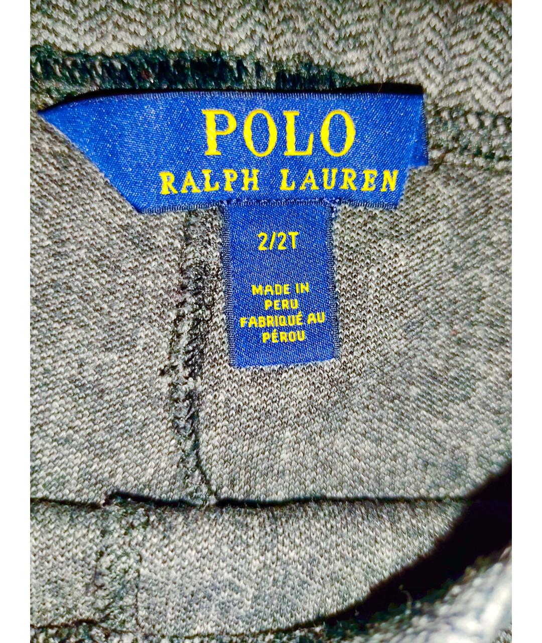 POLO RALPH LAUREN Антрацитовые брюки и шорты, фото 3