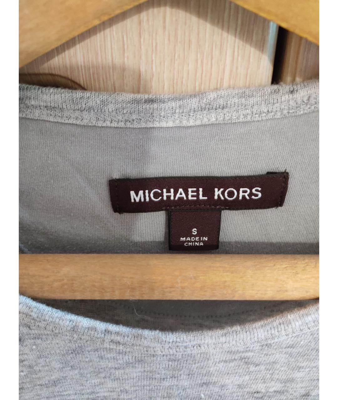 MICHAEL KORS Серая футболка, фото 3