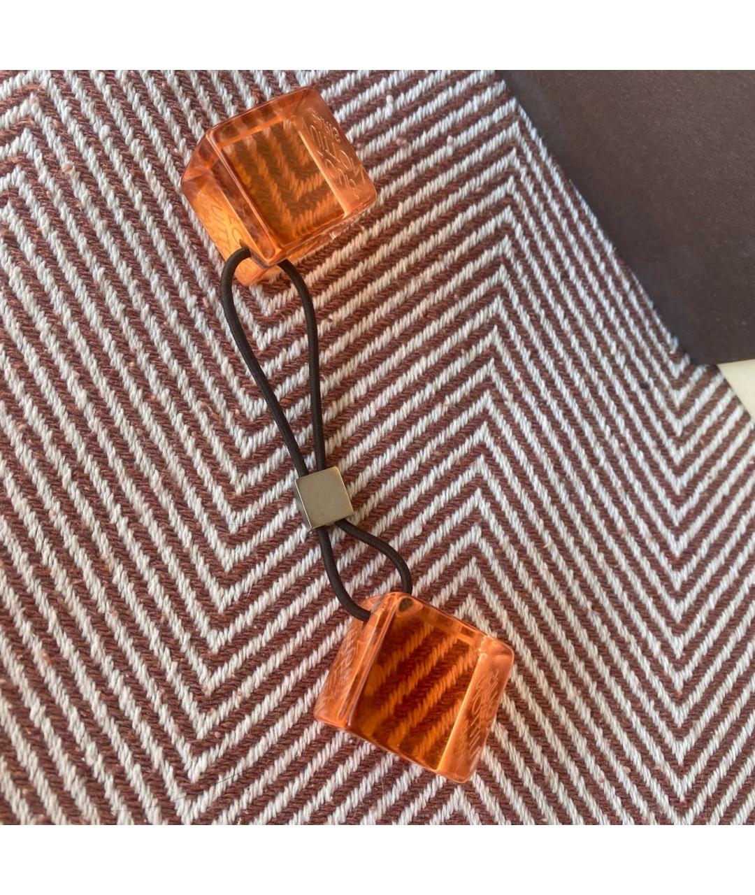 LOUIS VUITTON Оранжевая резинка, фото 2