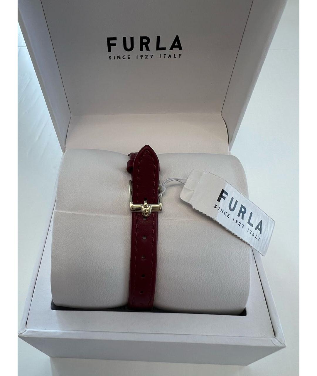 FURLA Бордовые часы, фото 5