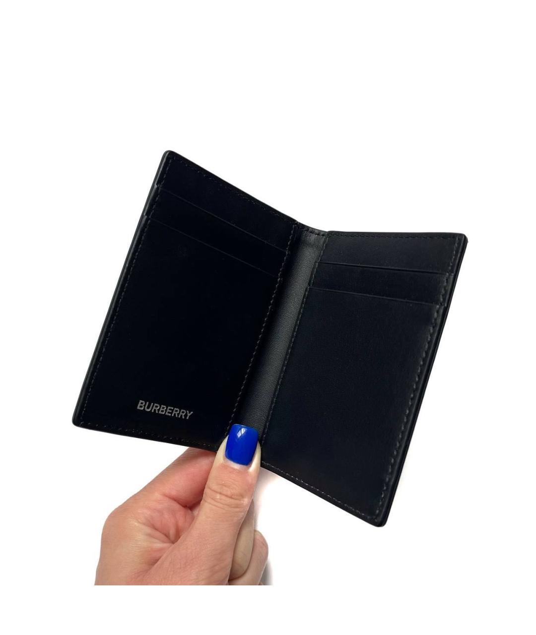 BURBERRY Кожаный кардхолдер, фото 3