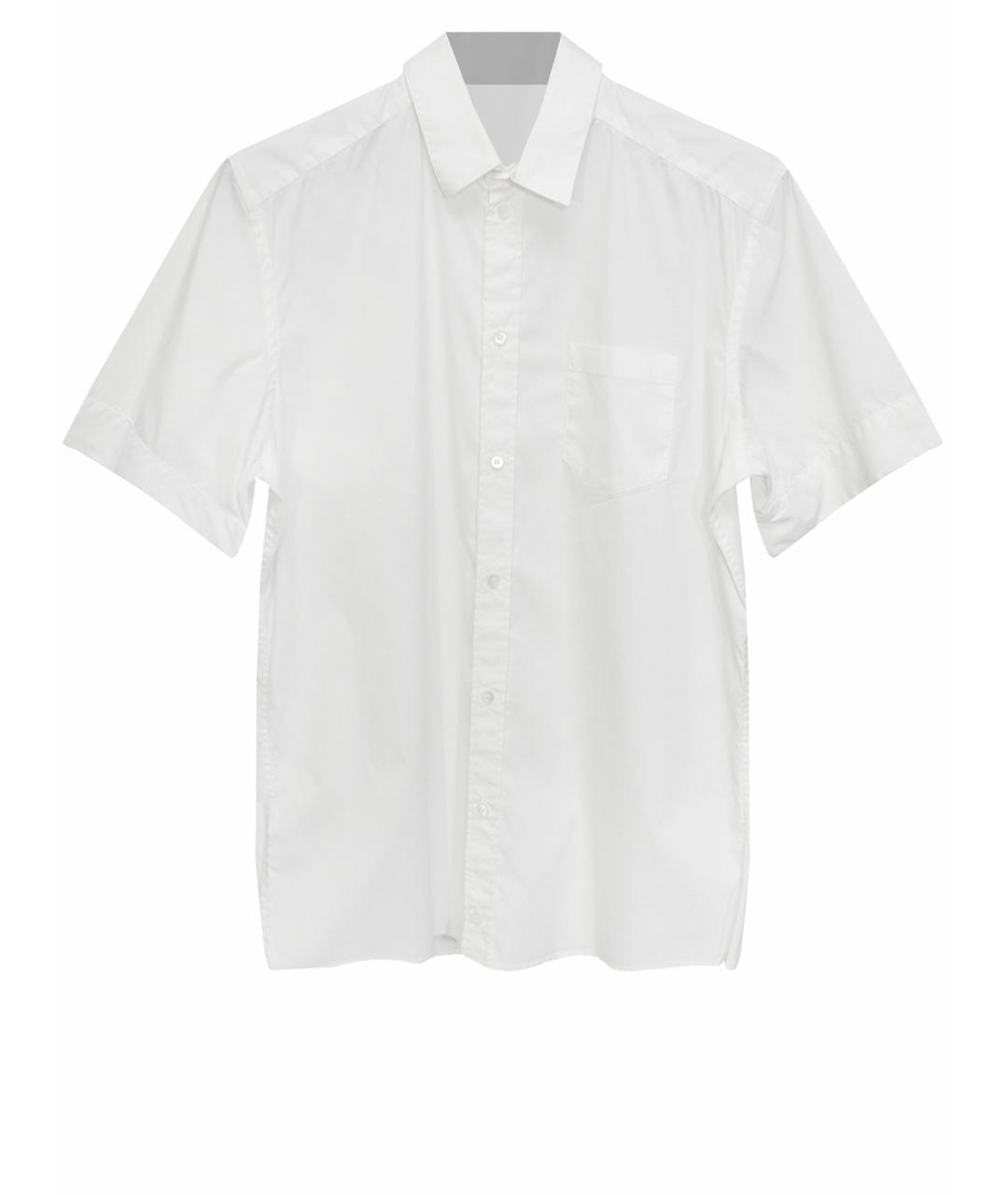 DOLCE&GABBANA Белая хлопковая классическая рубашка, фото 1