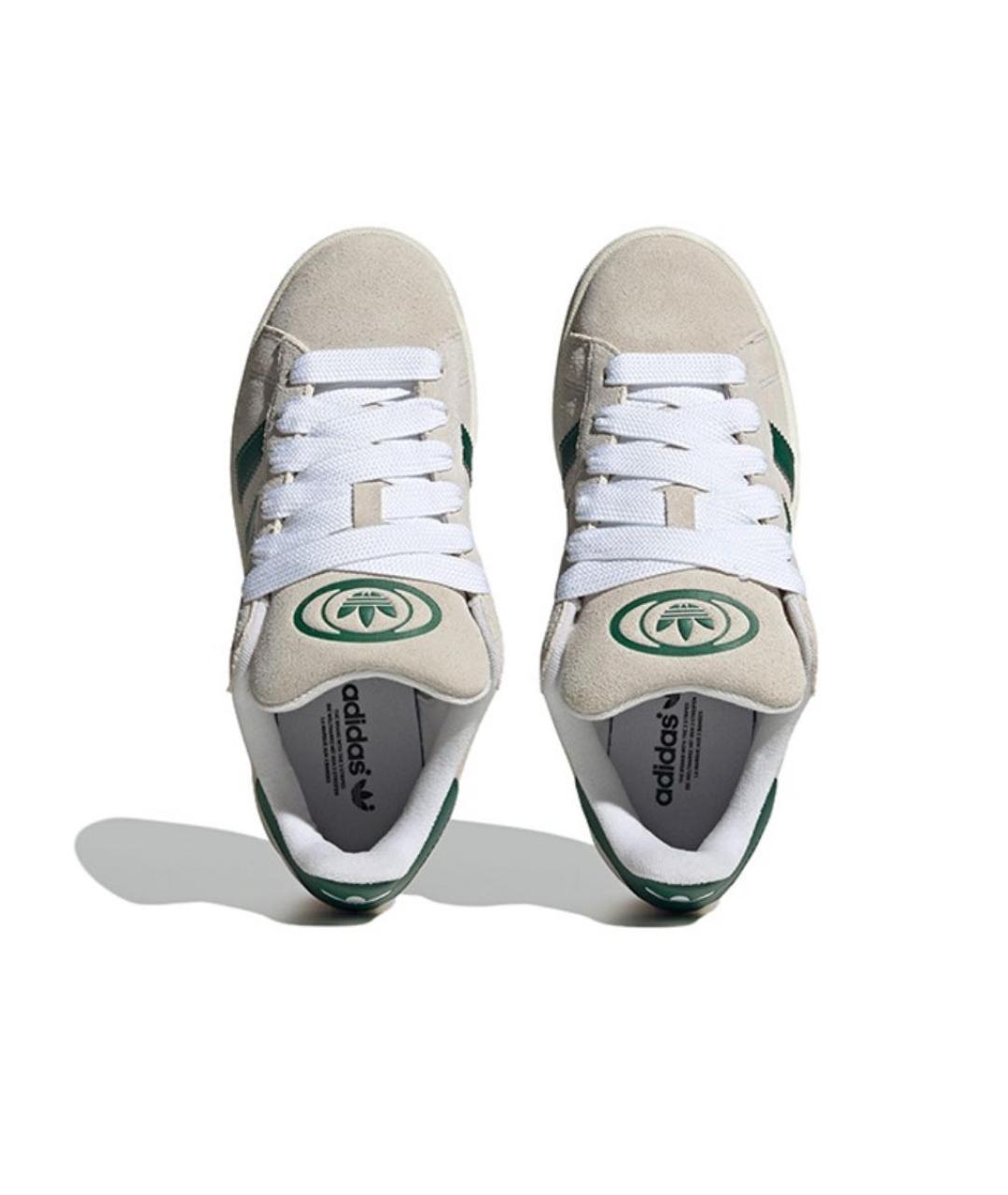 ADIDAS Бежевые текстильные кроссовки, фото 4