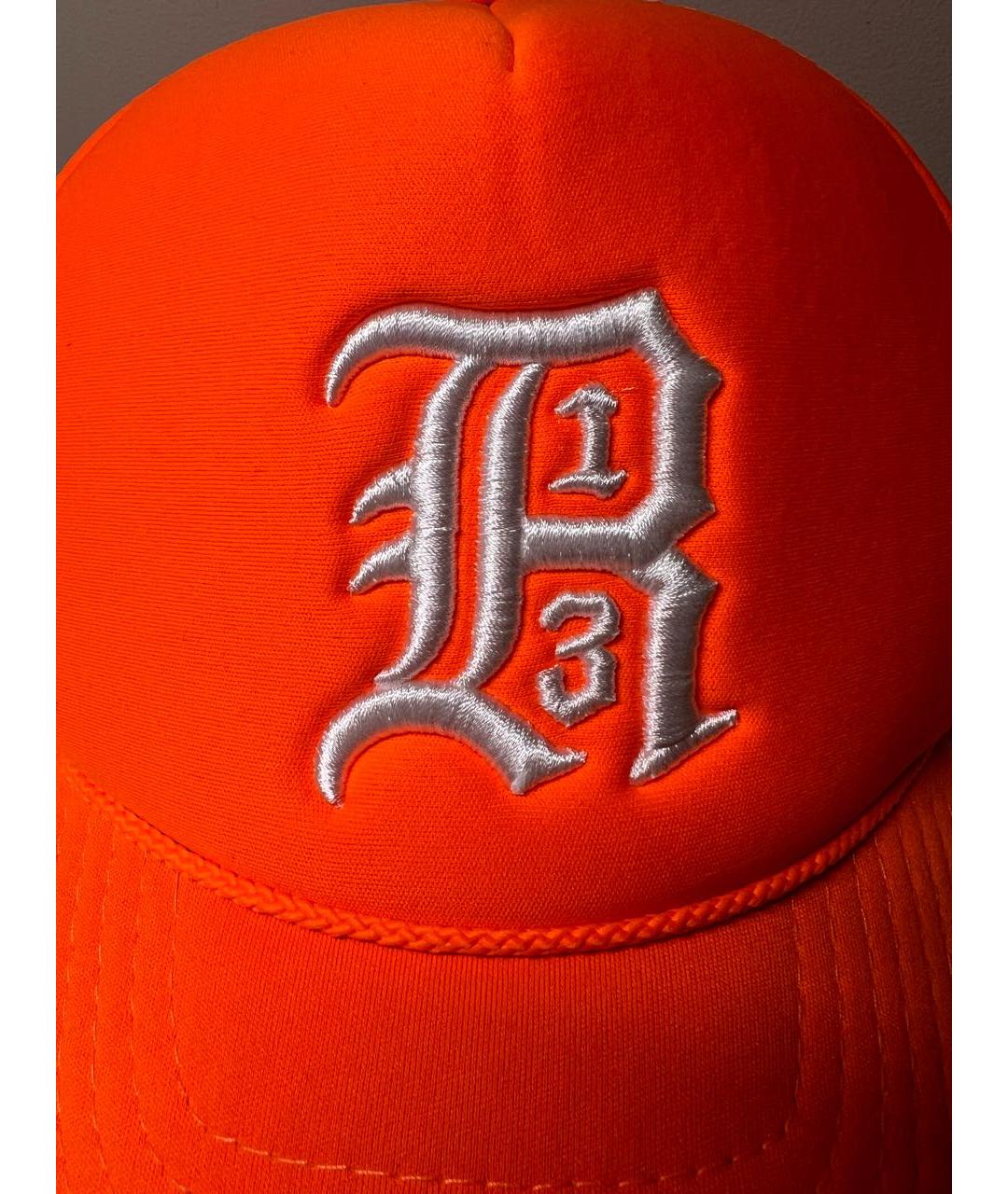 R13 Оранжевая синтетическая кепка, фото 4