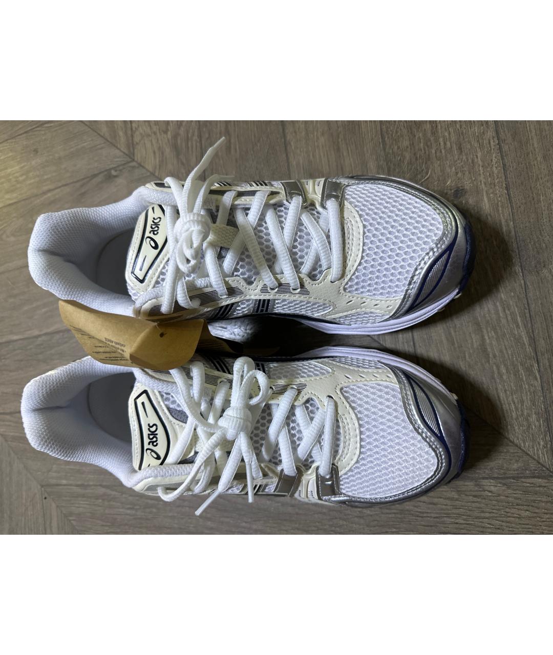 ASICS Белые кожаные кроссовки, фото 2