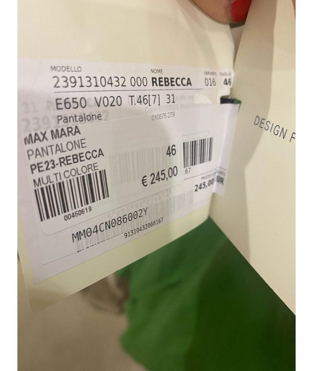 'S MAX MARA Зеленая льняная куртка, фото 6