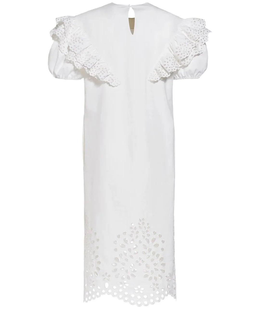 SPORTMAX Белое платье, фото 3