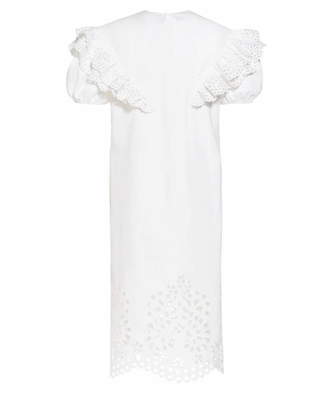 SPORTMAX Белое платье, фото 1