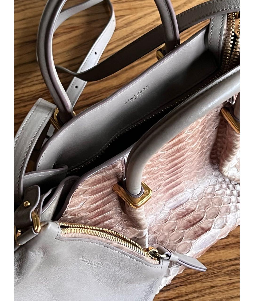 NINA RICCI Сумка через плечо из экзотической кожи, фото 4
