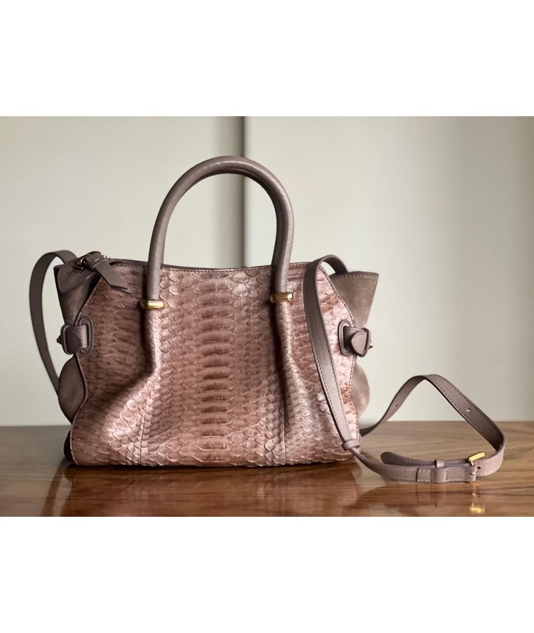 NINA RICCI Сумка через плечо из экзотической кожи, фото 9