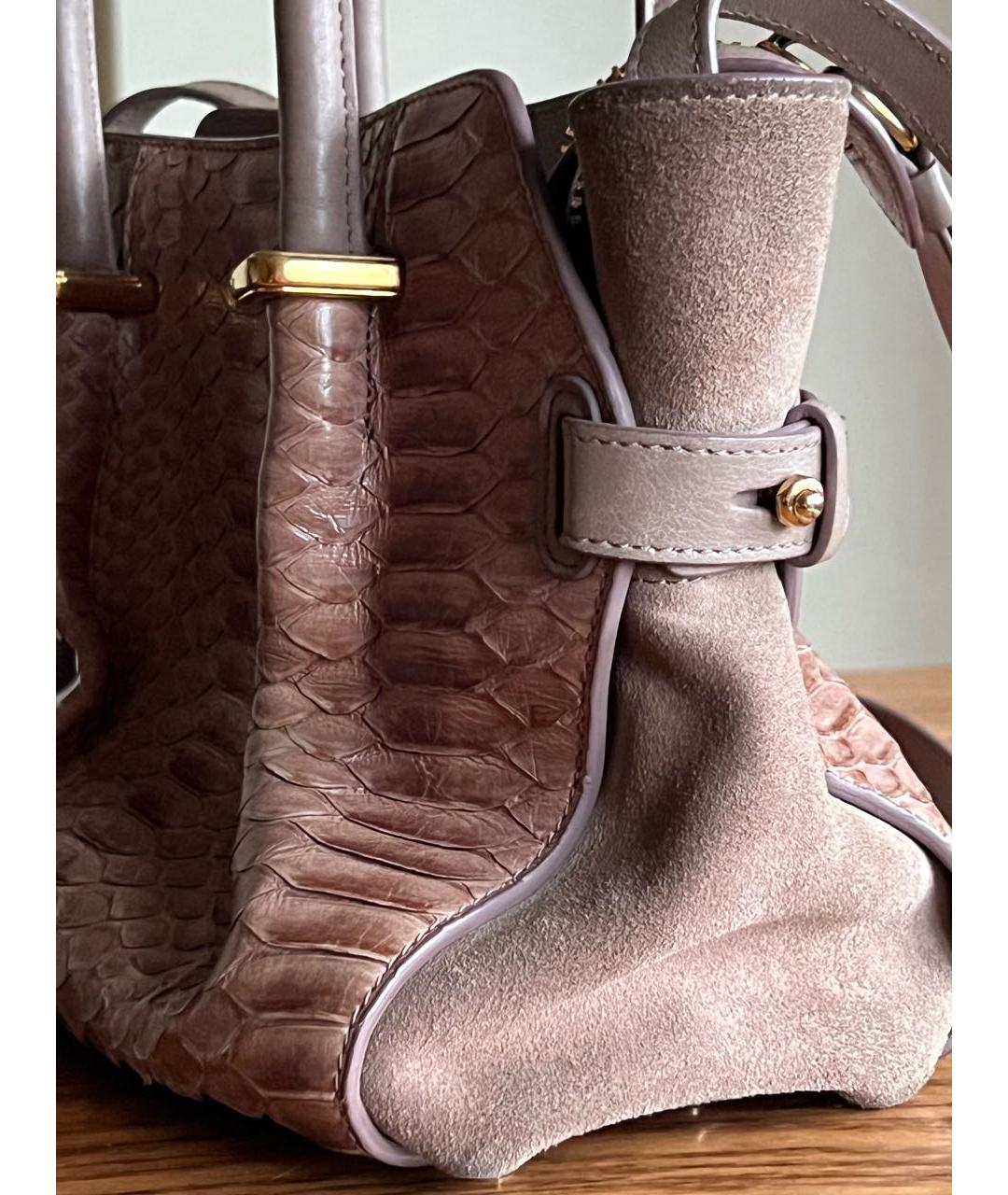 NINA RICCI Сумка через плечо из экзотической кожи, фото 6