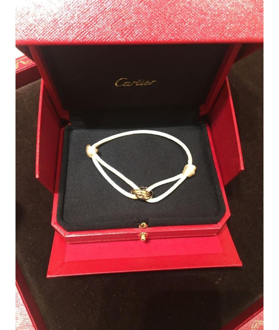 CARTIER Белый браслет из белого золота, фото 3