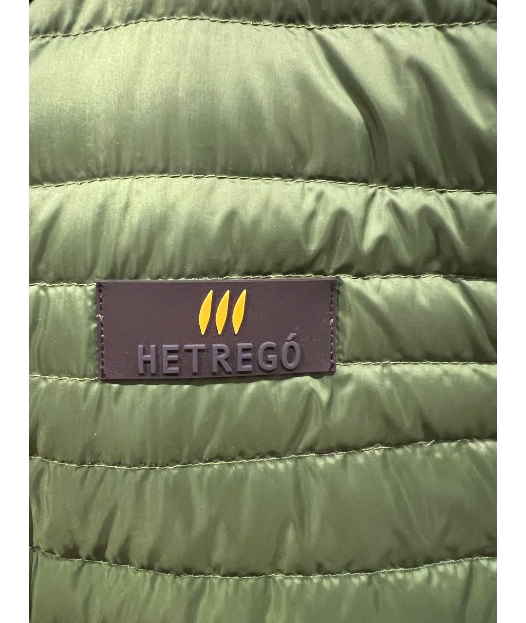 HETREGO Зеленый полиэстеровый жилет, фото 6