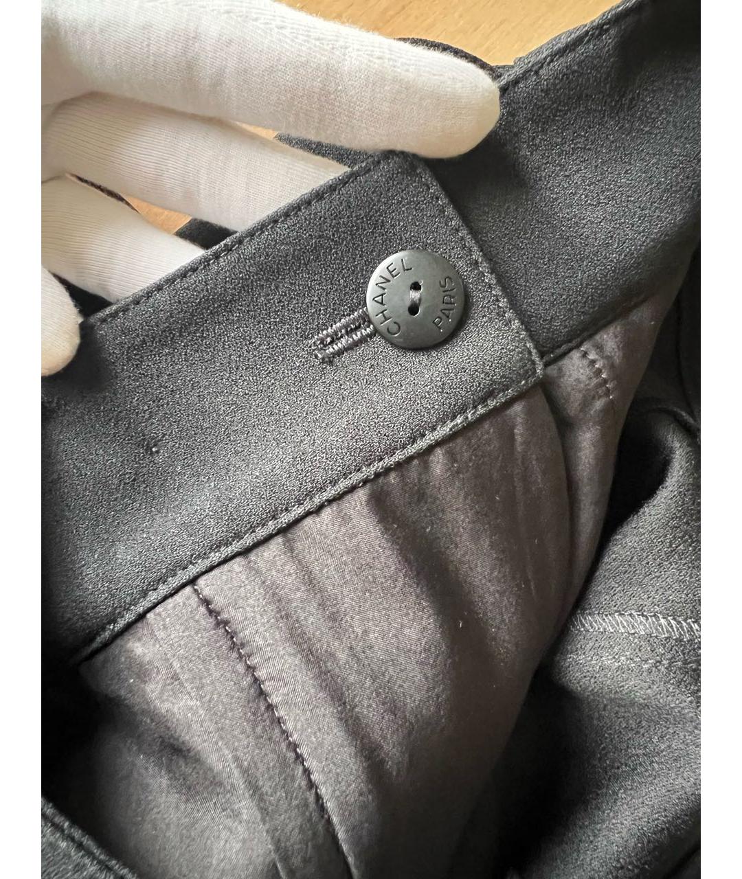 CHANEL PRE-OWNED Черные шорты, фото 7