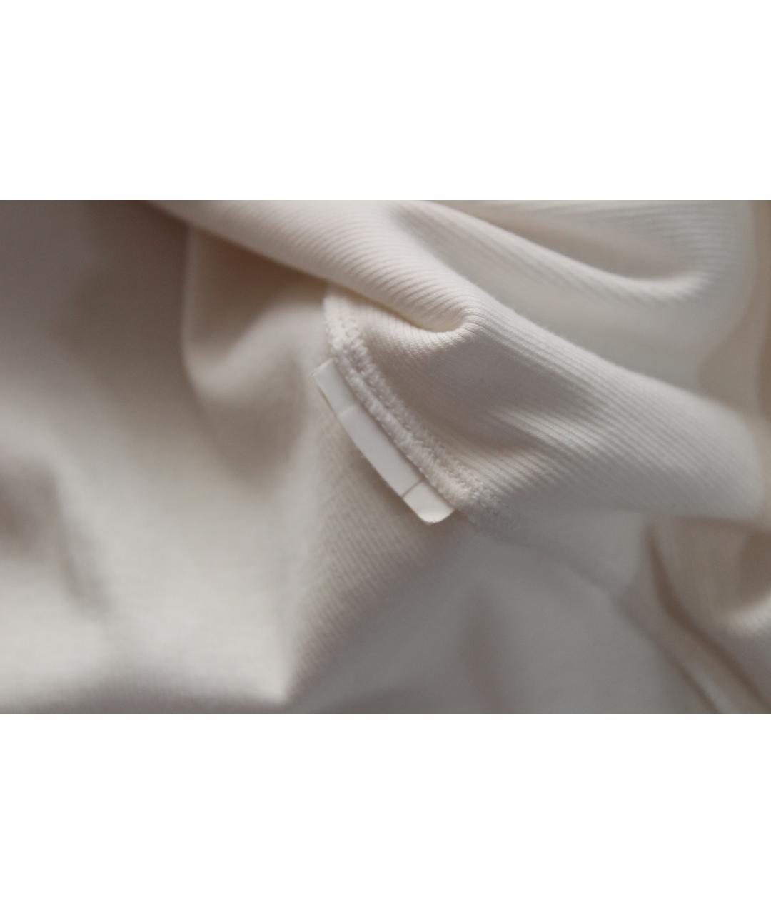 FABIANA FILIPPI Белый хлопковый джемпер / свитер, фото 9