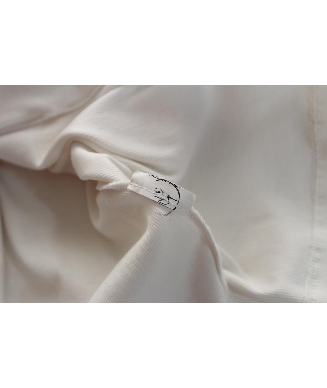 FABIANA FILIPPI Белый хлопковый джемпер / свитер, фото 3