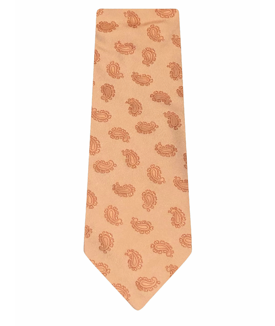 PAL ZILERI Коралловый шелковый галстук, фото 1