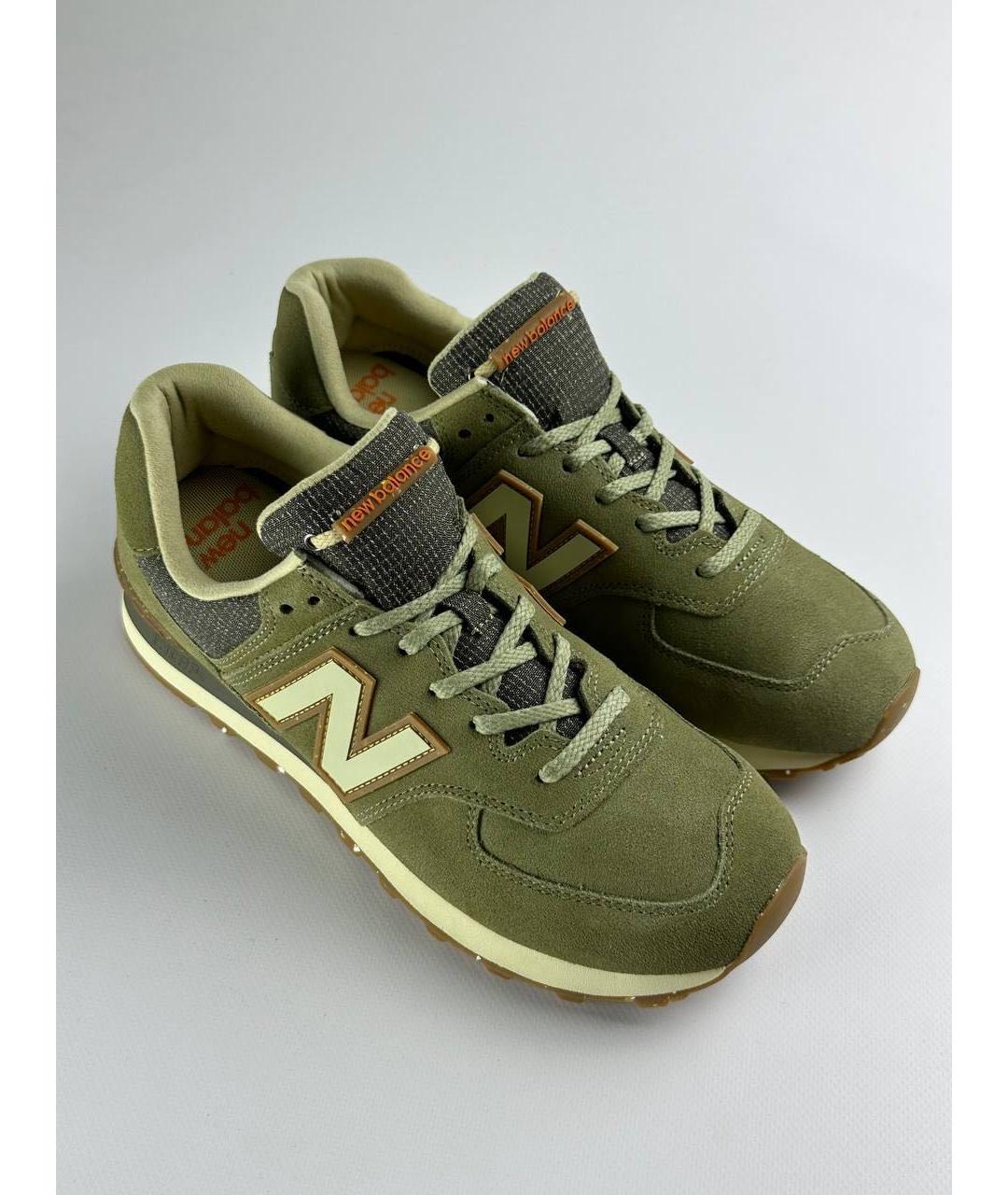NEW BALANCE Хаки низкие кроссовки / кеды, фото 9