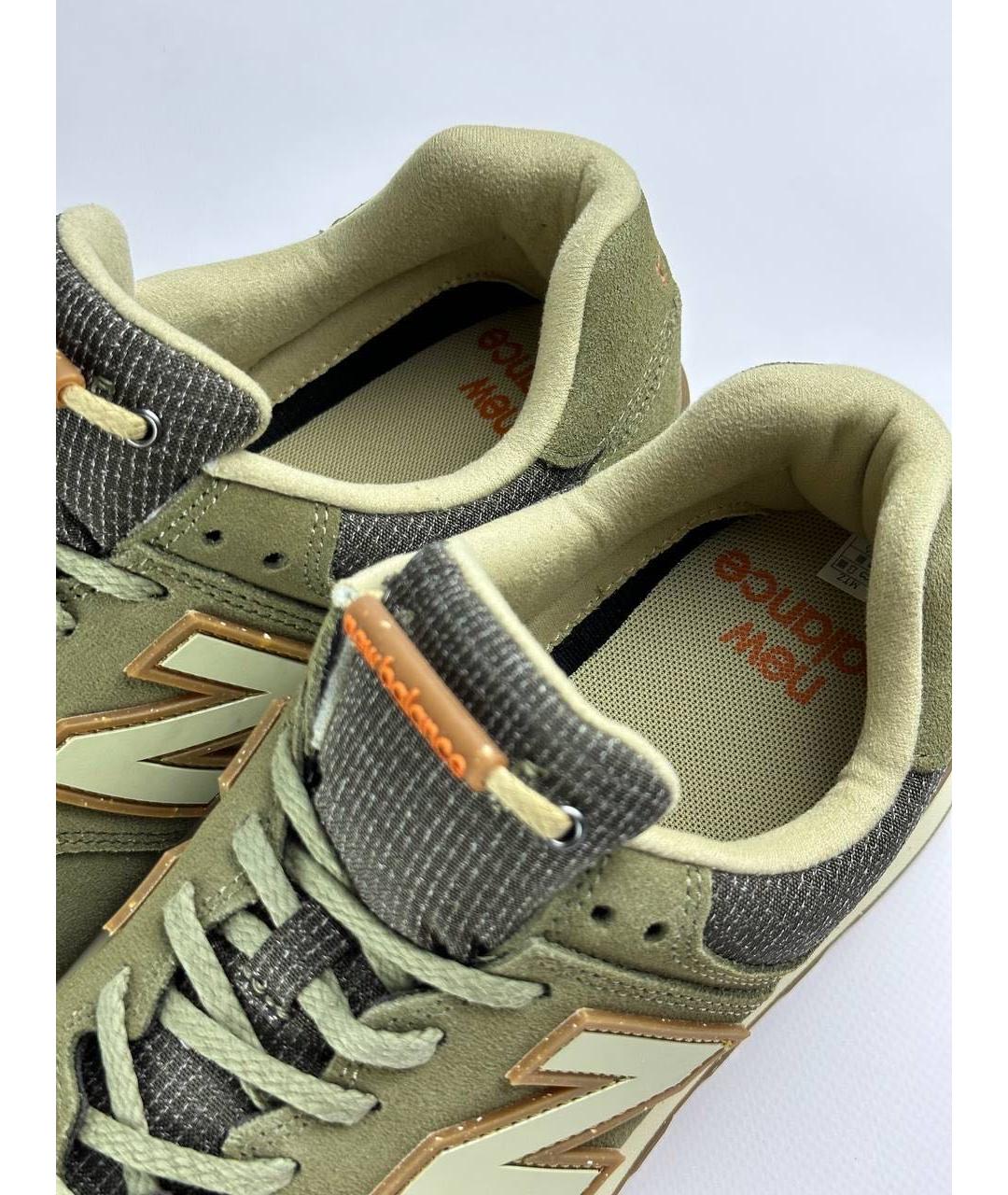 NEW BALANCE Хаки низкие кроссовки / кеды, фото 3