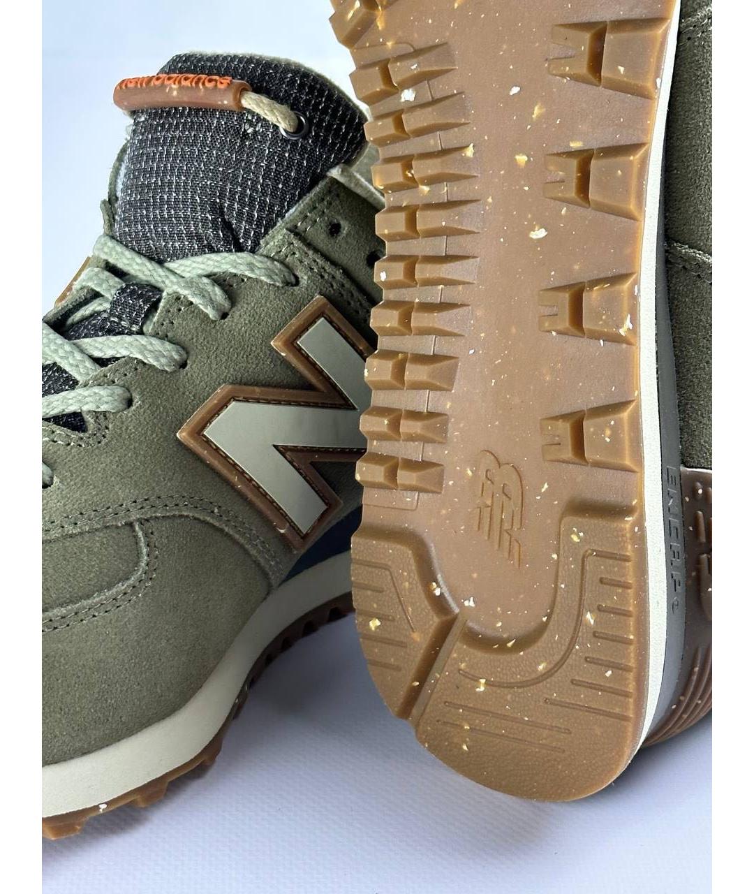 NEW BALANCE Хаки низкие кроссовки / кеды, фото 6