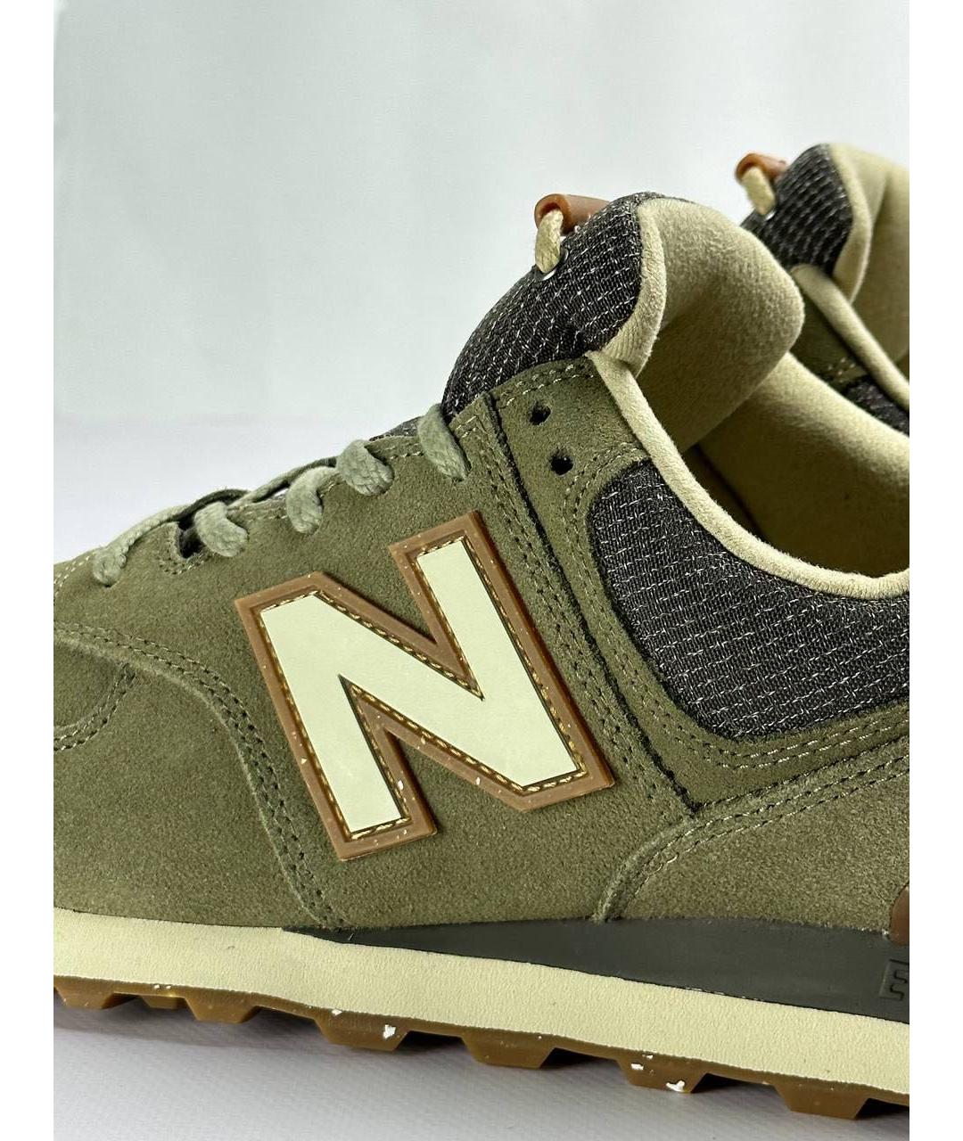 NEW BALANCE Хаки низкие кроссовки / кеды, фото 8