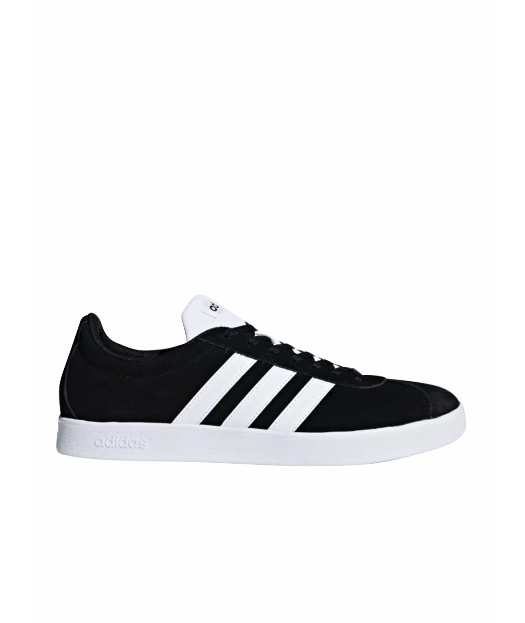 ADIDAS Черные замшевые кроссовки, фото 1