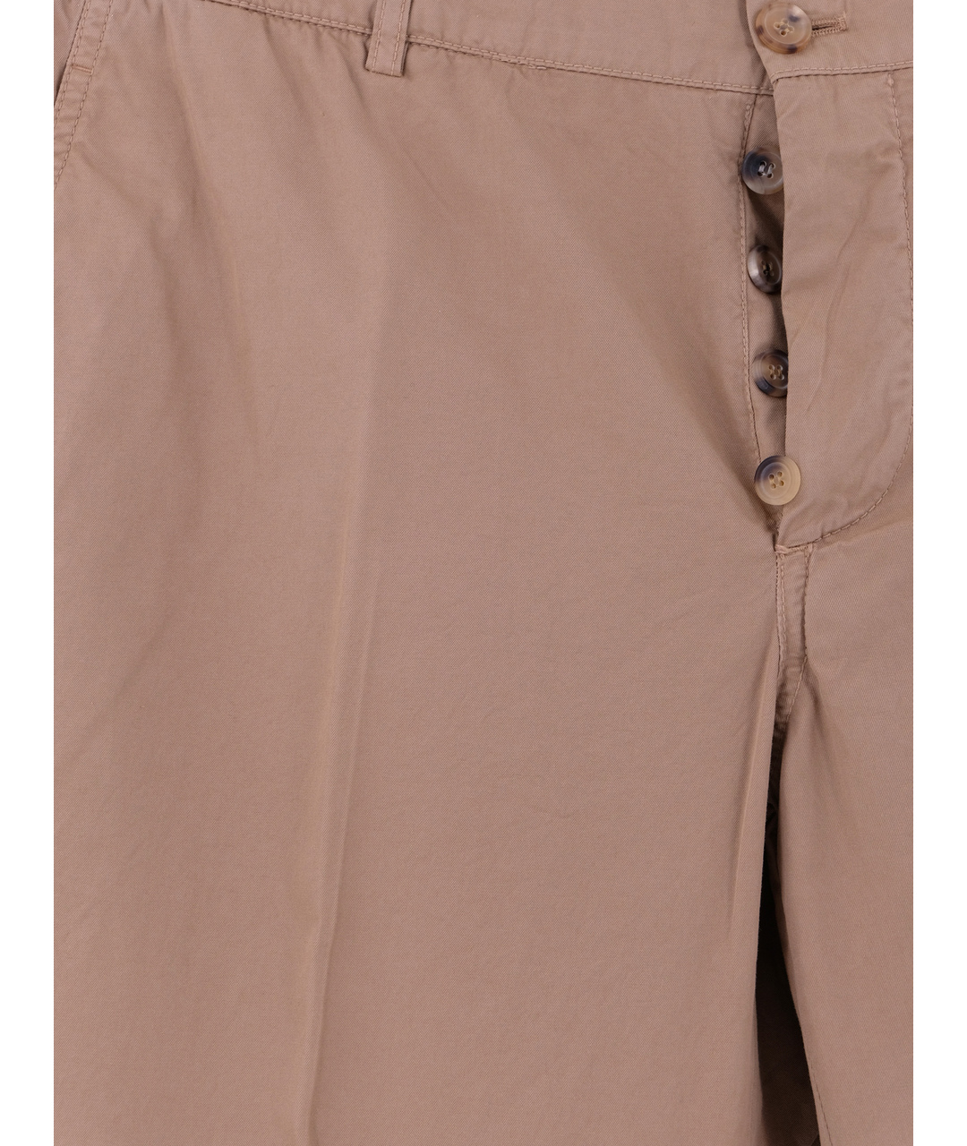 BRUNELLO CUCINELLI Бежевые хлопковые брюки чинос, фото 3