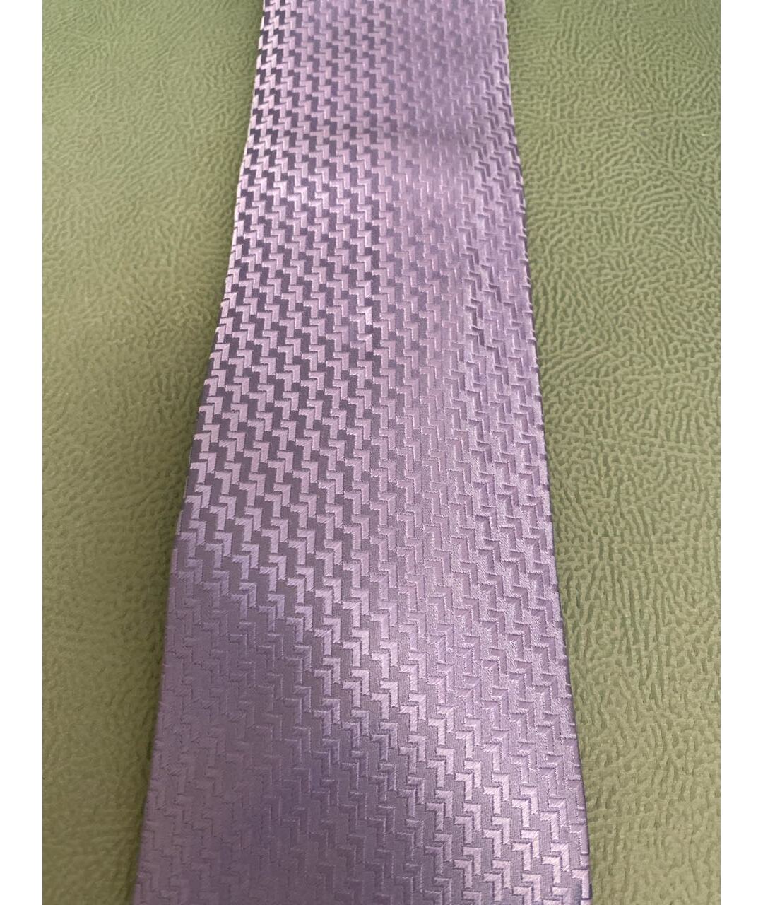 ERMENEGILDO ZEGNA Розовый шелковый галстук, фото 2