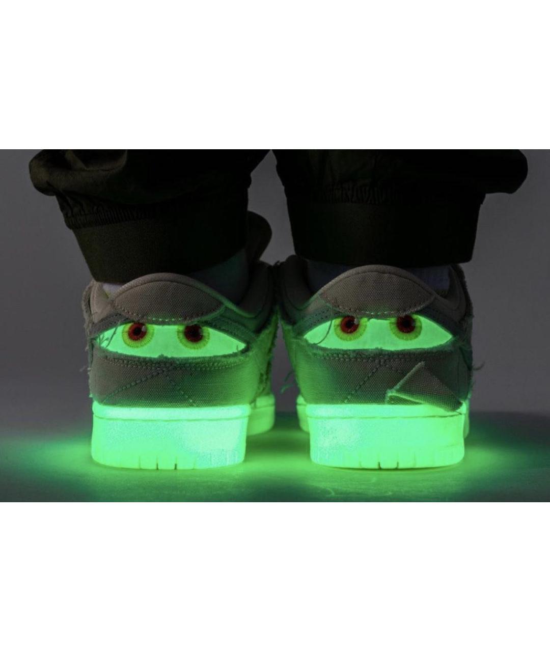 NIKE Текстильные низкие кроссовки / кеды, фото 4