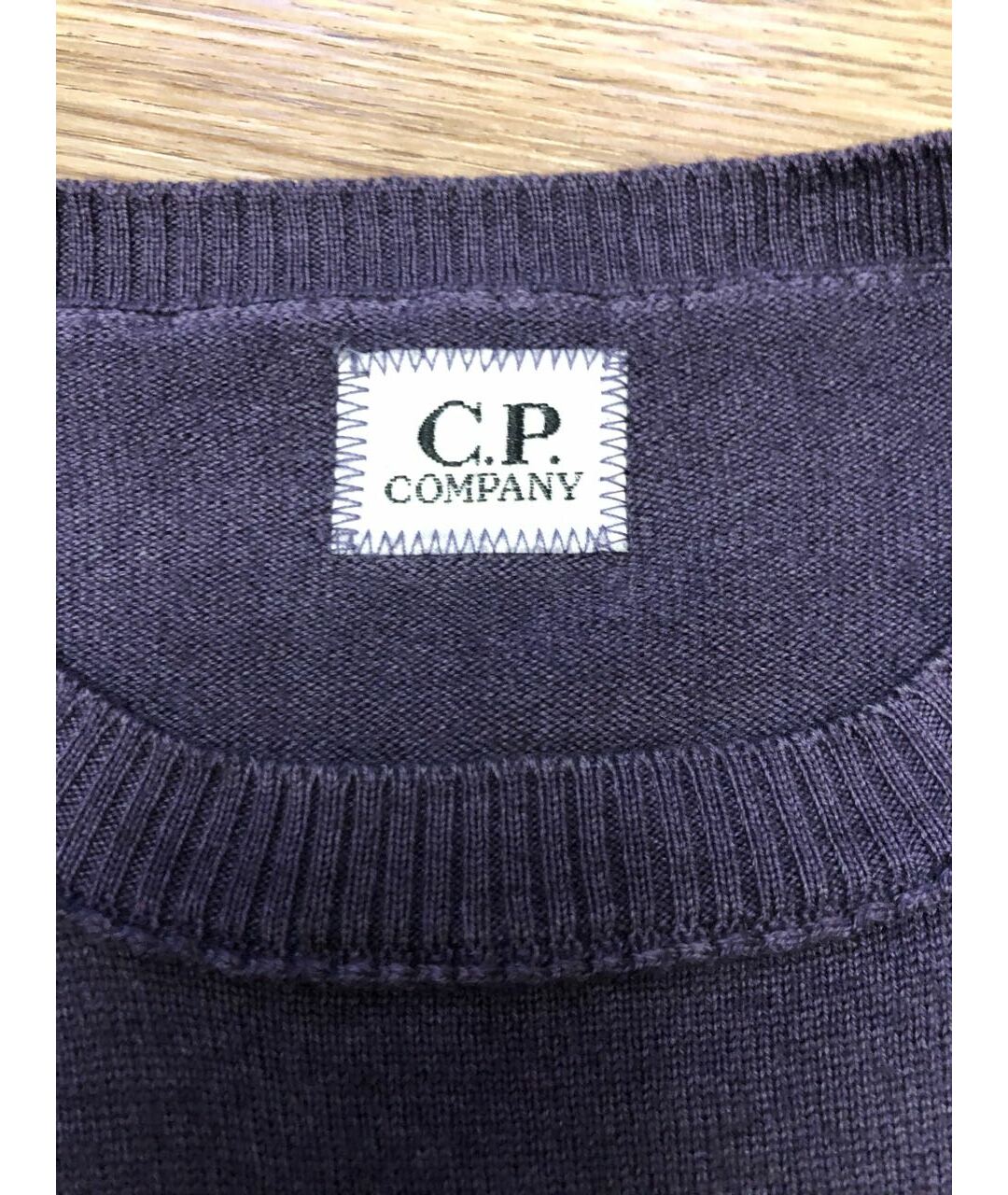 CP COMPANY Фиолетовый шерстяной джемпер / свитер, фото 2