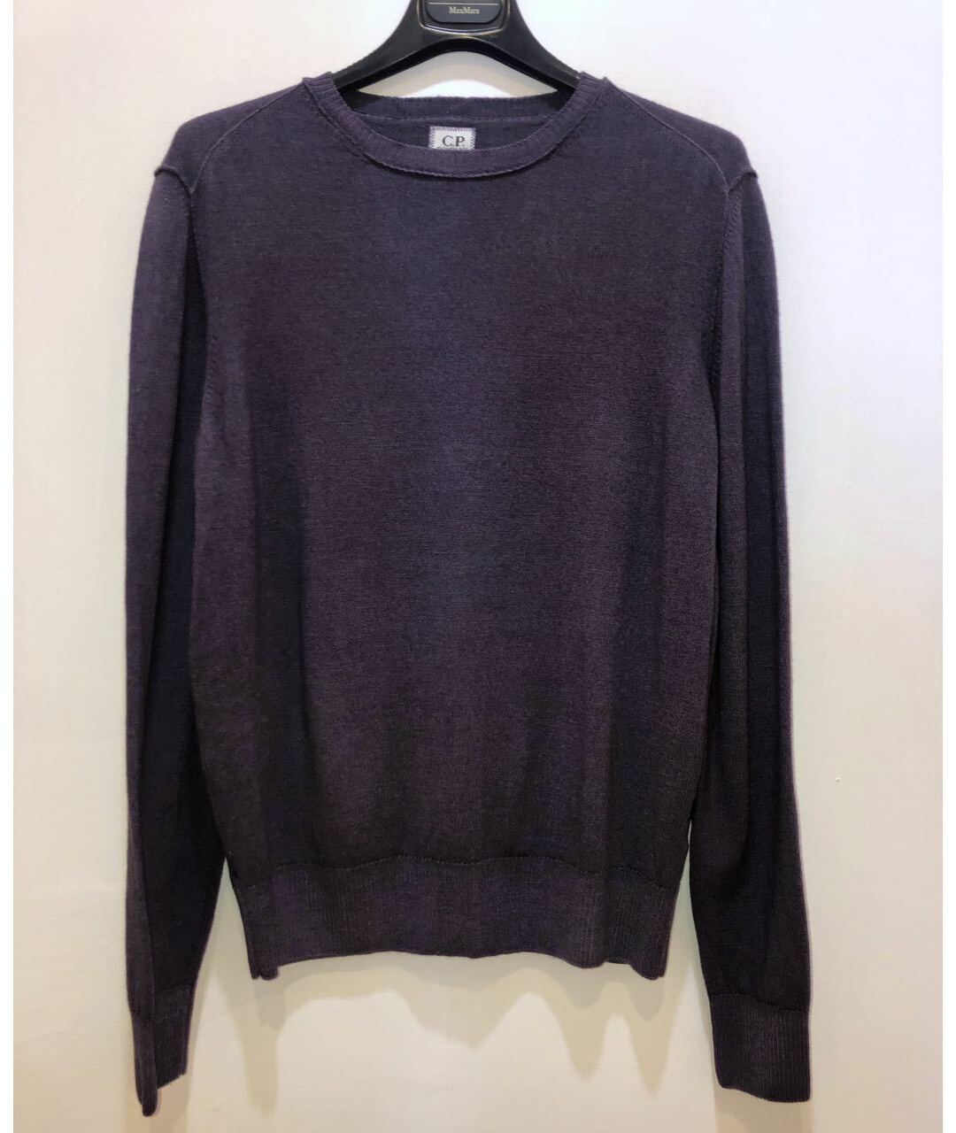 CP COMPANY Фиолетовый шерстяной джемпер / свитер, фото 7