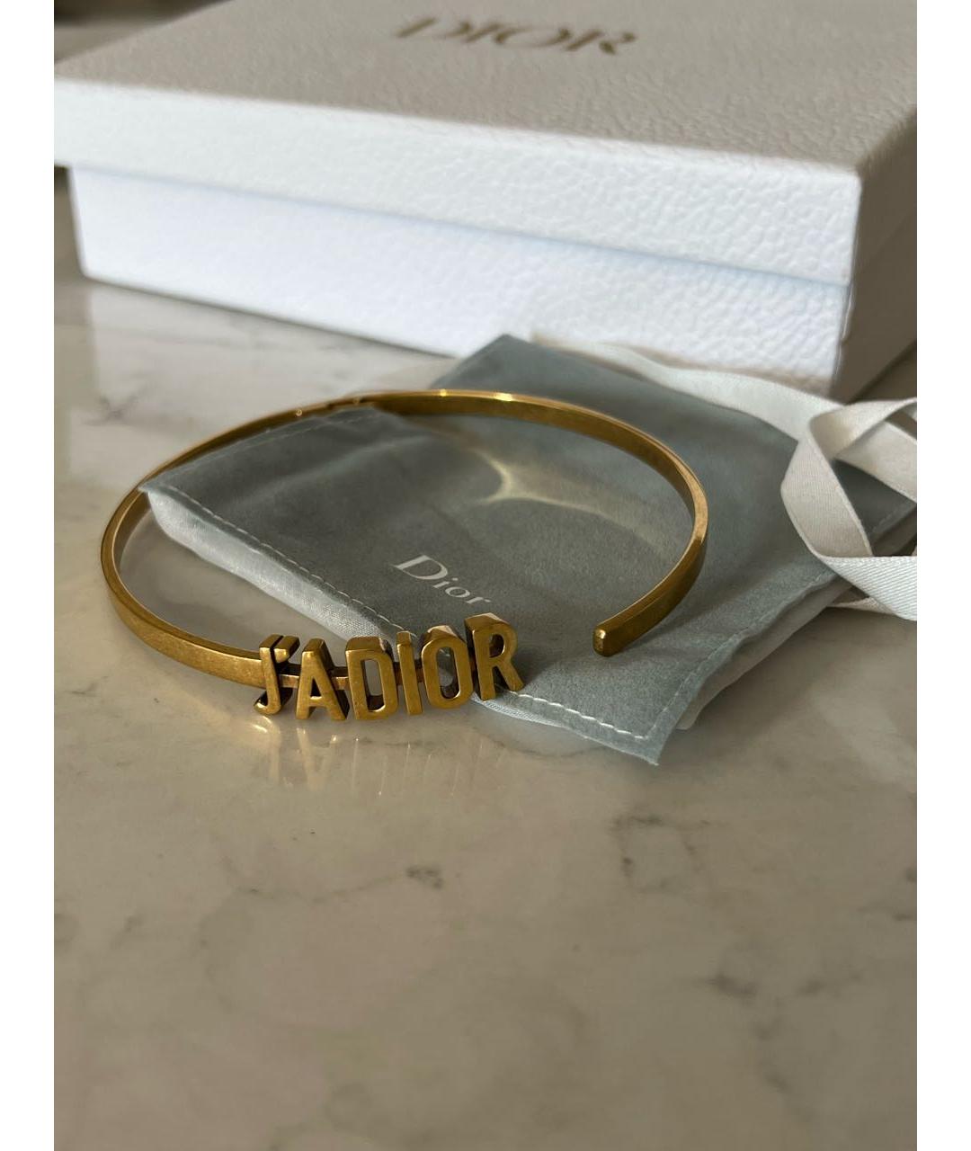 CHRISTIAN DIOR Золотой чокер, фото 4