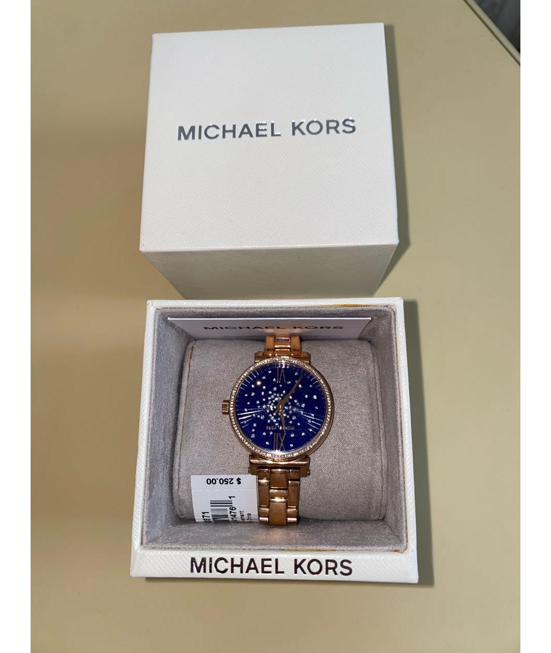 MICHAEL KORS Золотые часы, фото 4