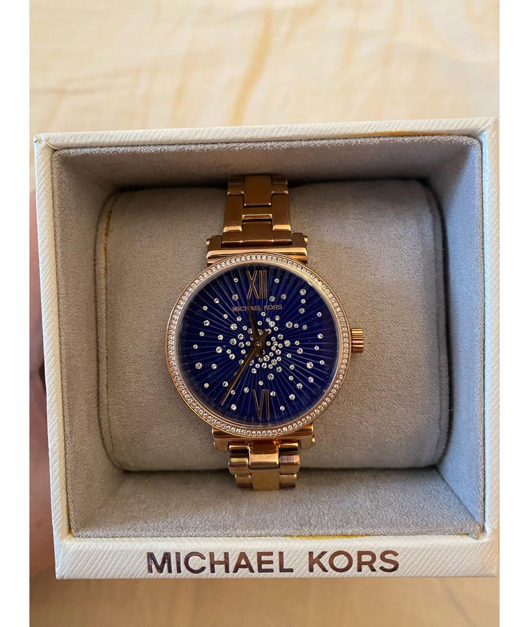 MICHAEL KORS Золотые часы, фото 6
