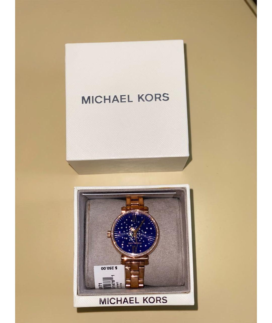 MICHAEL KORS Золотые часы, фото 5