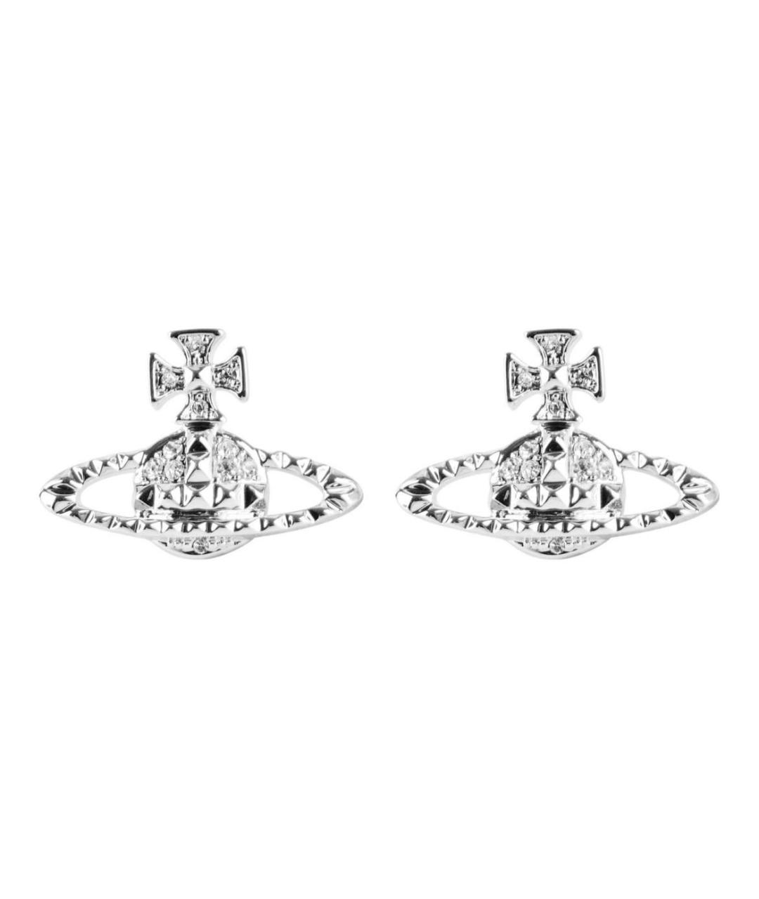 VIVIENNE WESTWOOD Серебряные латунные серьги, фото 1