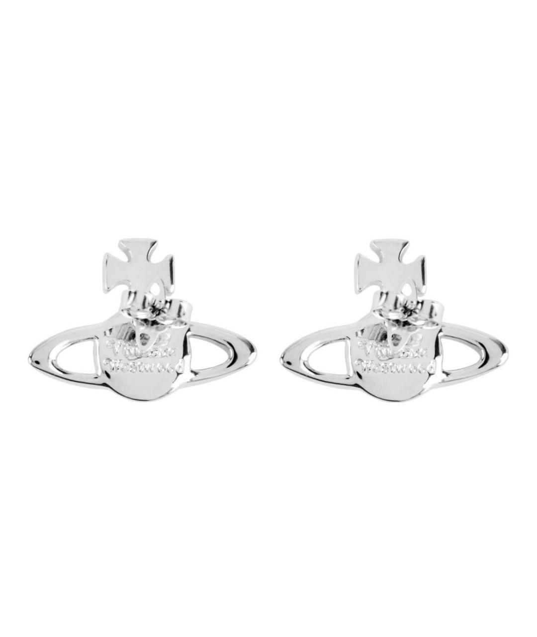 VIVIENNE WESTWOOD Серебряные латунные серьги, фото 2