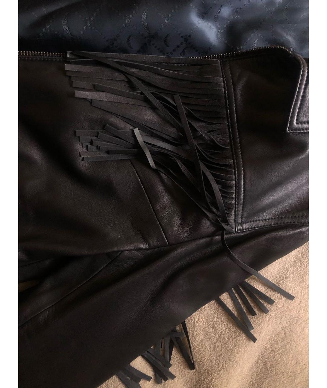 ZADIG & VOLTAIRE Черная кожаная куртка, фото 6