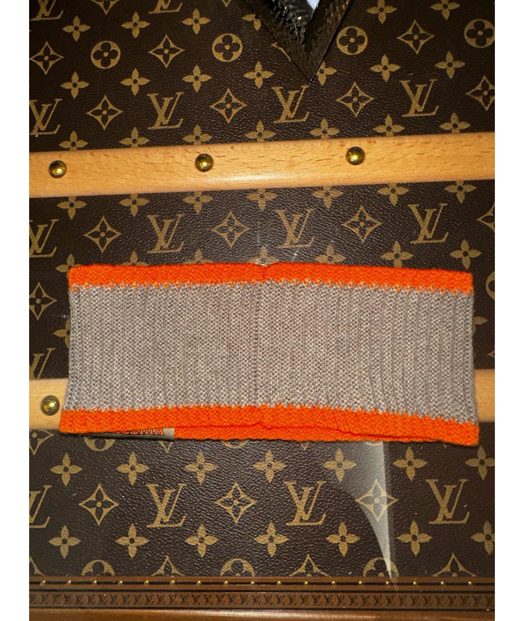 LOUIS VUITTON Серая повязка, фото 3