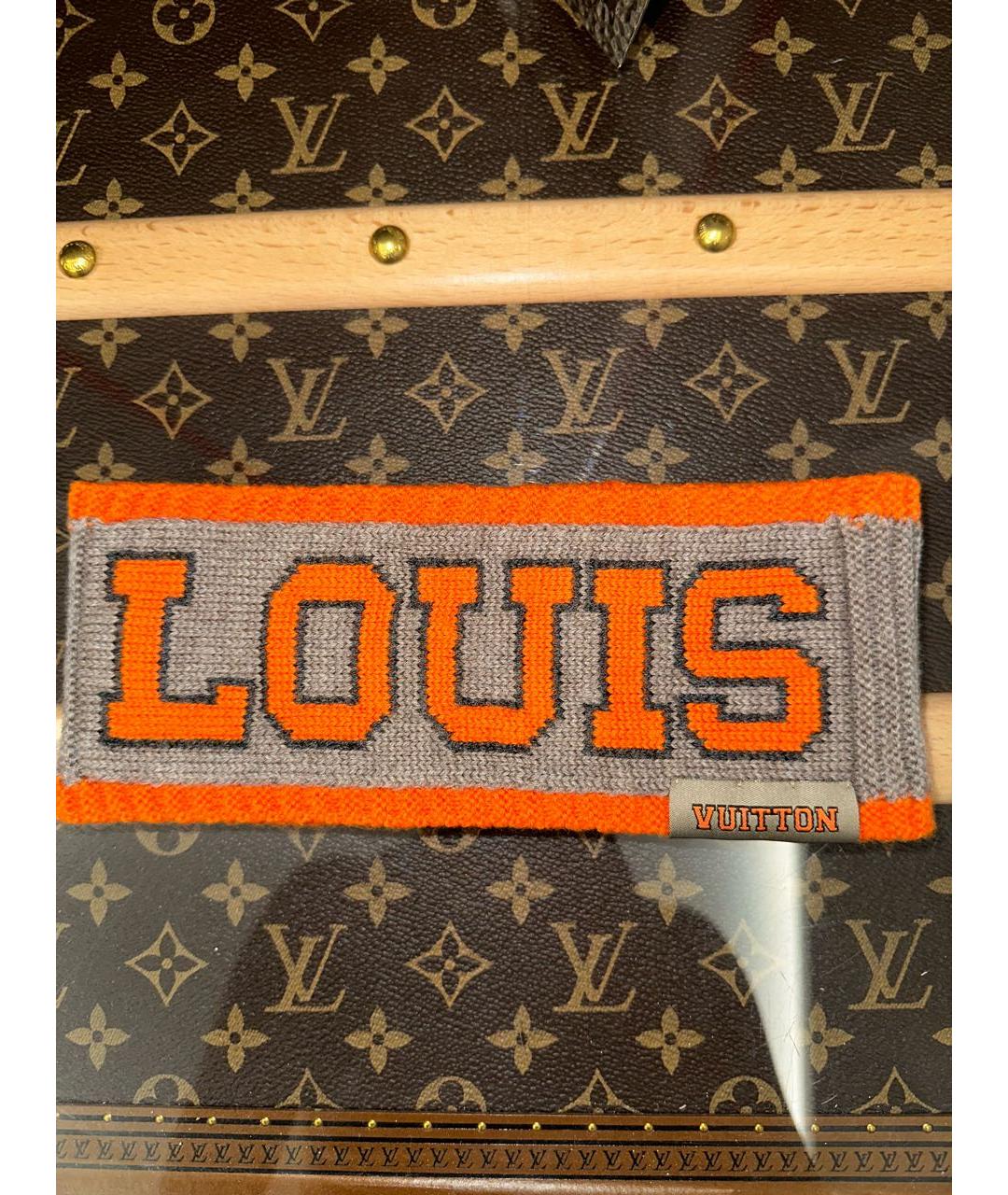 LOUIS VUITTON Серая повязка, фото 5