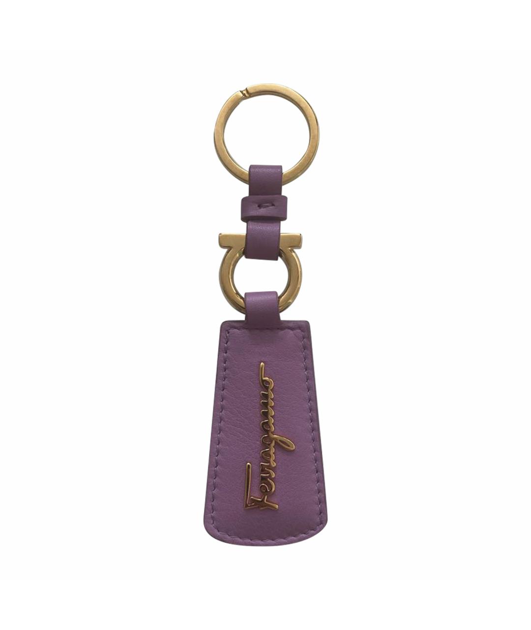 FERRAGAMO Фиолетовый брелок, фото 1